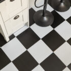 d-c-fix Blackwood & Whitewood Checkerboard 30.48 x 30.48cm Self-adhesive Vinyl Floor Tiles
