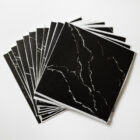 d-c-fix Black Marble 30.48 x 30.48cm Self-adhesive Vinyl Floor Tiles