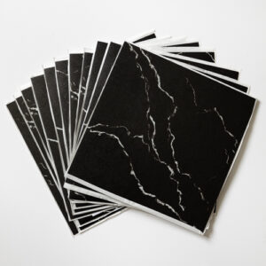 d-c-fix Black Marble 30.48 x 30.48cm Self-adhesive Vinyl Floor Tiles